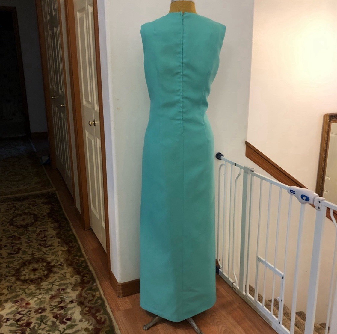 Vintage 1970s European Women’s Long Dress – Size 42