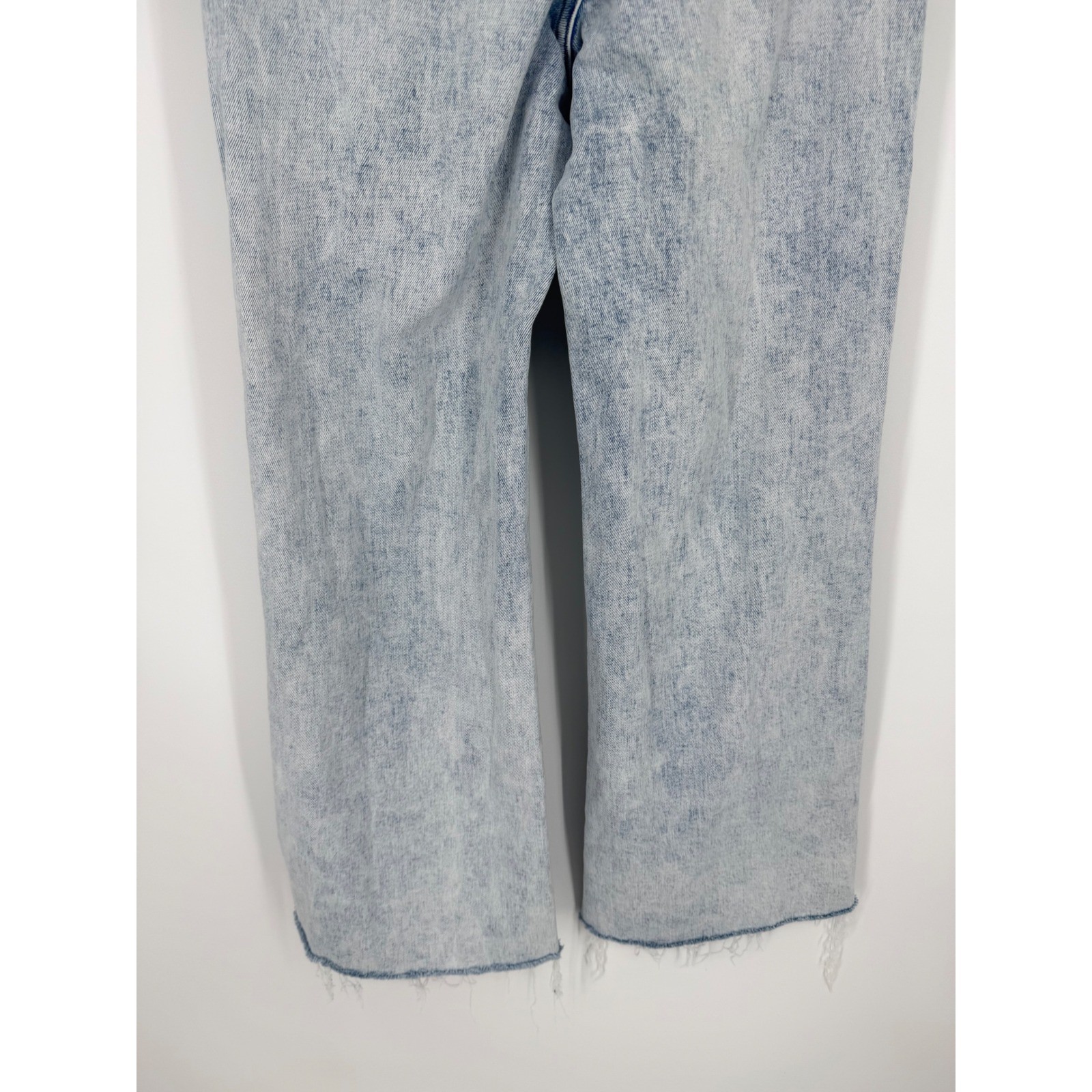 Risen Women Jeans 11 30 Distressed Wide Leg Y2K Boho Festival Country Western