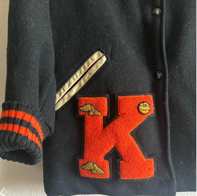 Vintage Skookum 100% Virgin Wool Letterman Jacket Made in USA
