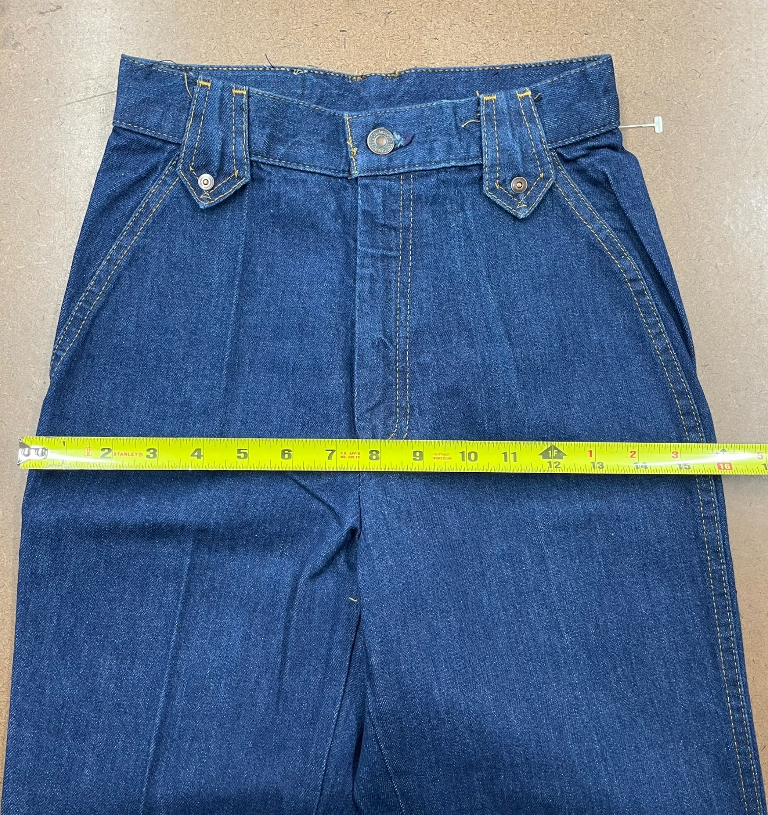 Vintage 70s/80s Sun-Klass Sun-Kist High-Rise Dark Wash Denim Jeans