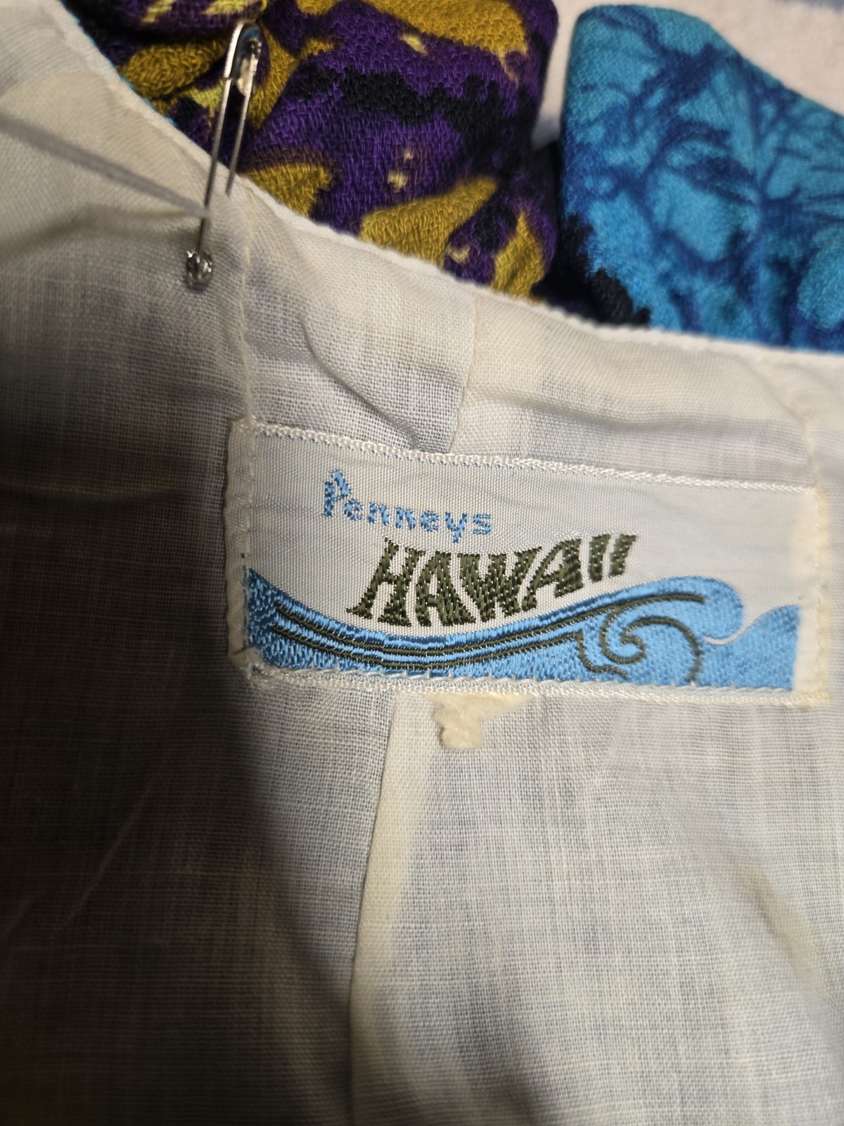 Vintage Penney’s Hawaii Brand Hawaiian Aloha Dress w1232
