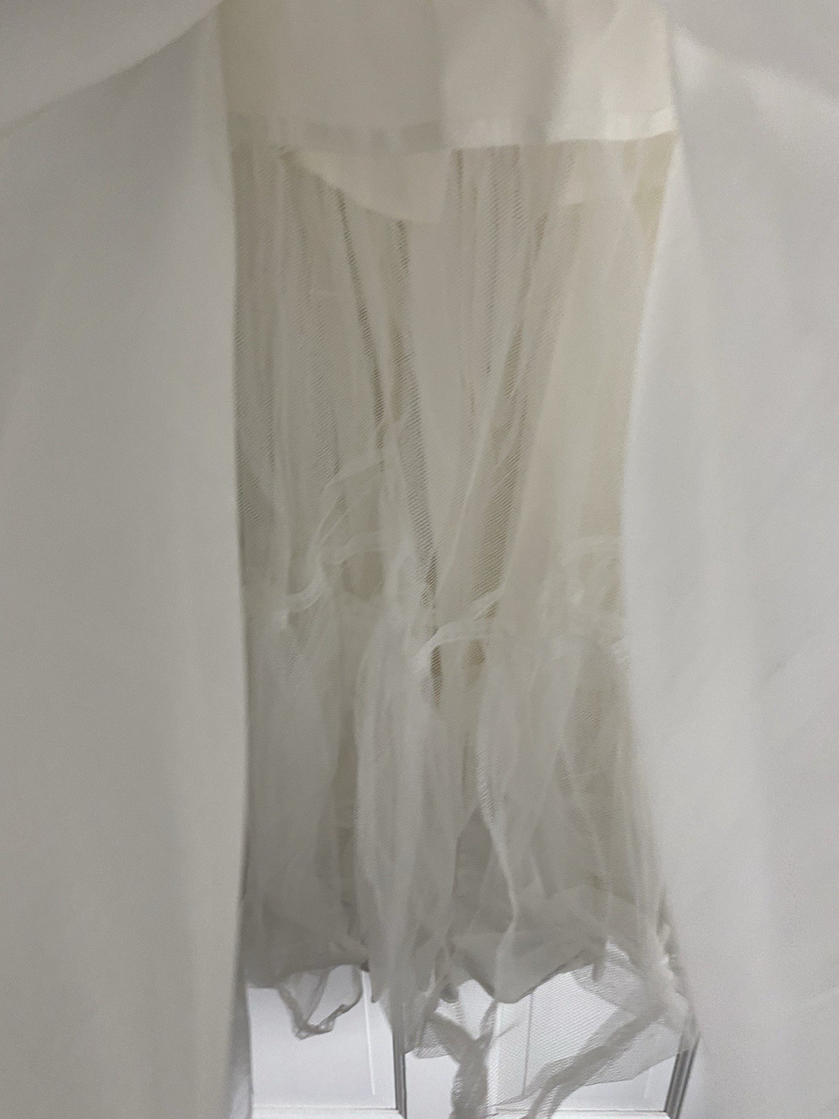 Vintage Marilyn Monroe Style White Halter Neck Dress TD4 By Electra Size XS/S