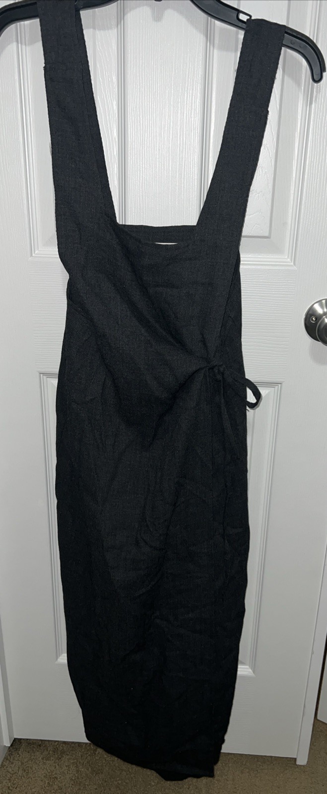 VTG. Brooks Brothers Dress Size 10 Gray Wool/Rayon Side Tie Jumped