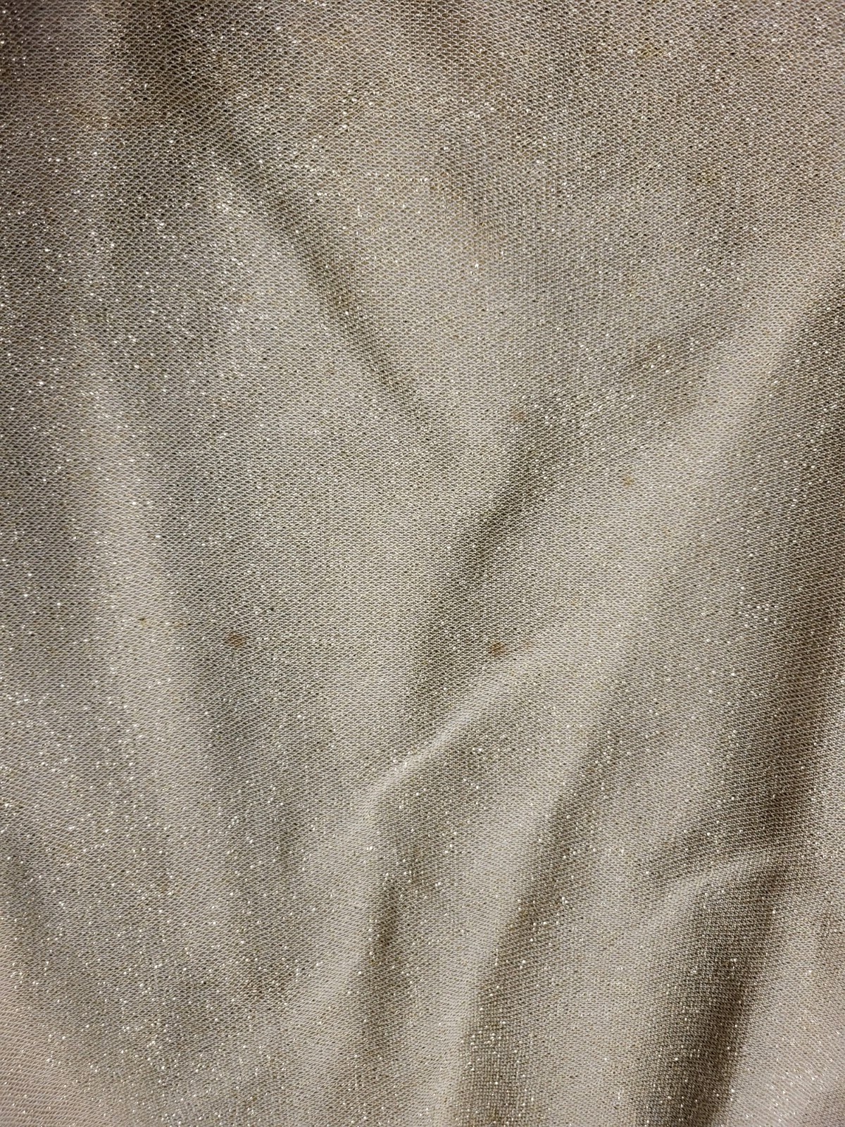 Ferman O’Grady Vintage Beige Sparkle Dress *flawed*