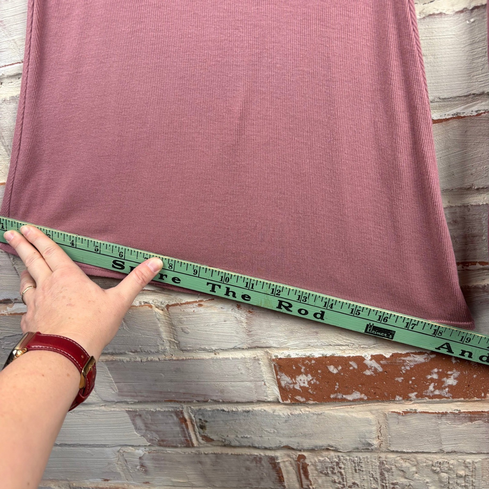 Free People Mauve Ribbed Knit Bell Bottom Flare Pants Size Small Boho 70s Retro