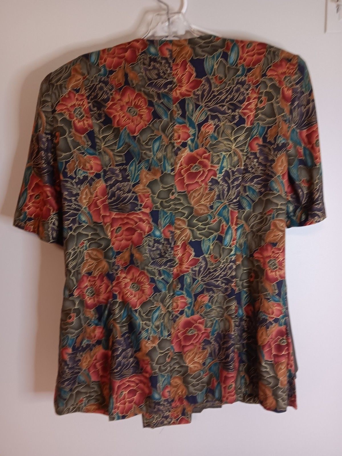 Vintage 90s Just In Thyme LTD Floral Jacket Skirt Set Sz 14