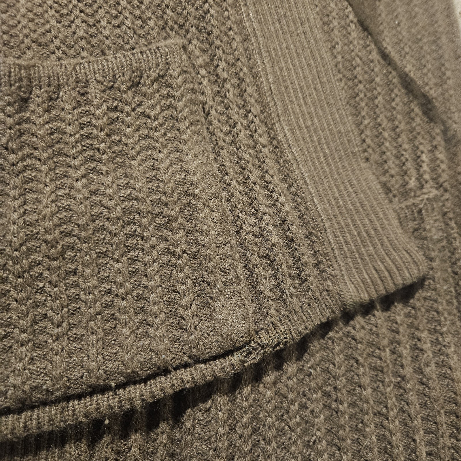 Fisherman Vtg 70s Brown Sweater Vest 10 Long Cottagecore Dark Academia Lagenlook