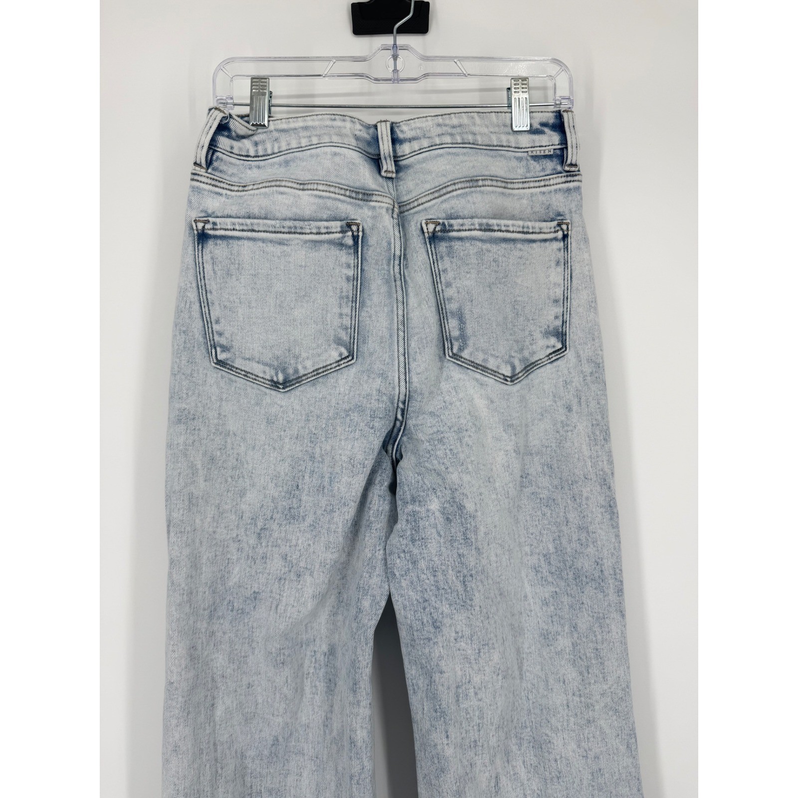 Risen Women Jeans 11 30 Distressed Wide Leg Y2K Boho Festival Country Western