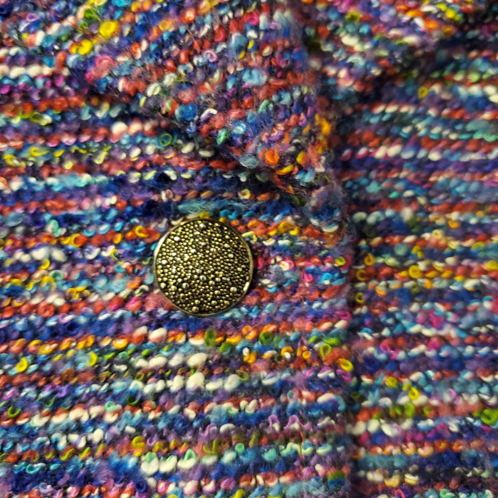 Vintage Elsa Mahr Paris France Tweed Boucle Women’s Suit French 38 US 6 Classic