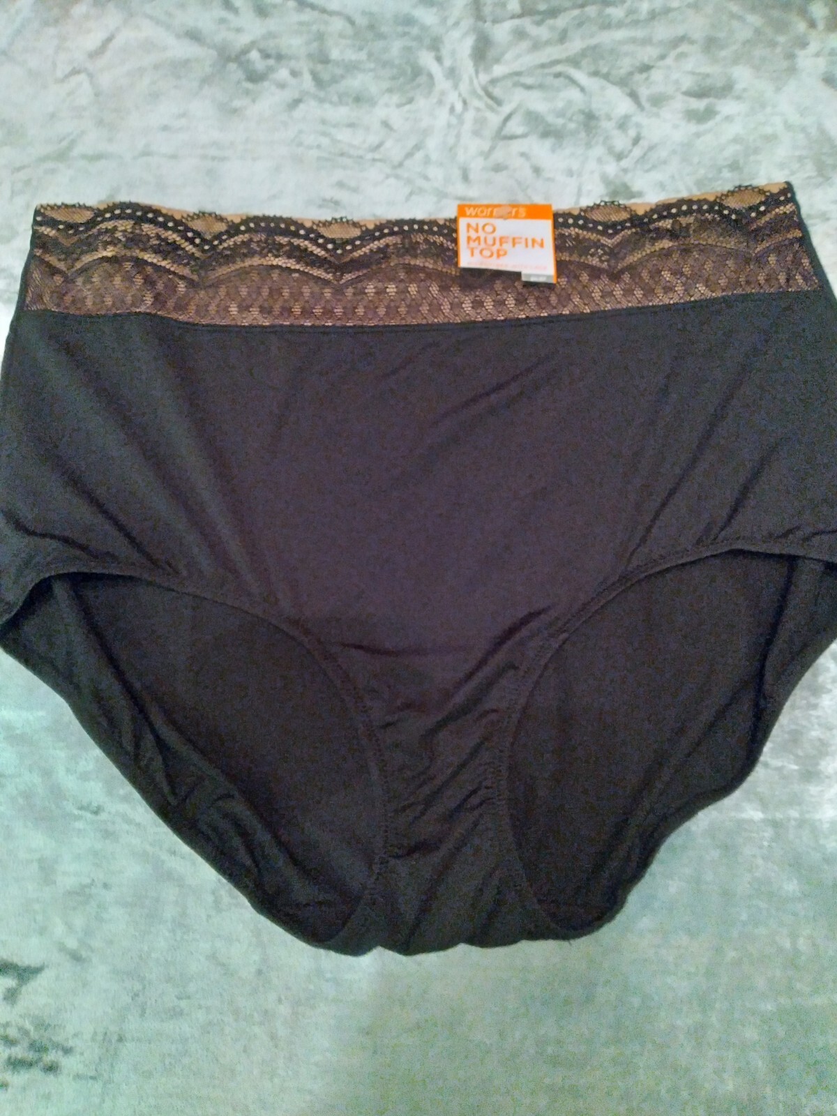 WARNERS VINTAGE NWT SISSY GRANNY NWT 3X/10 LIQUID SATIN LACE WAIST