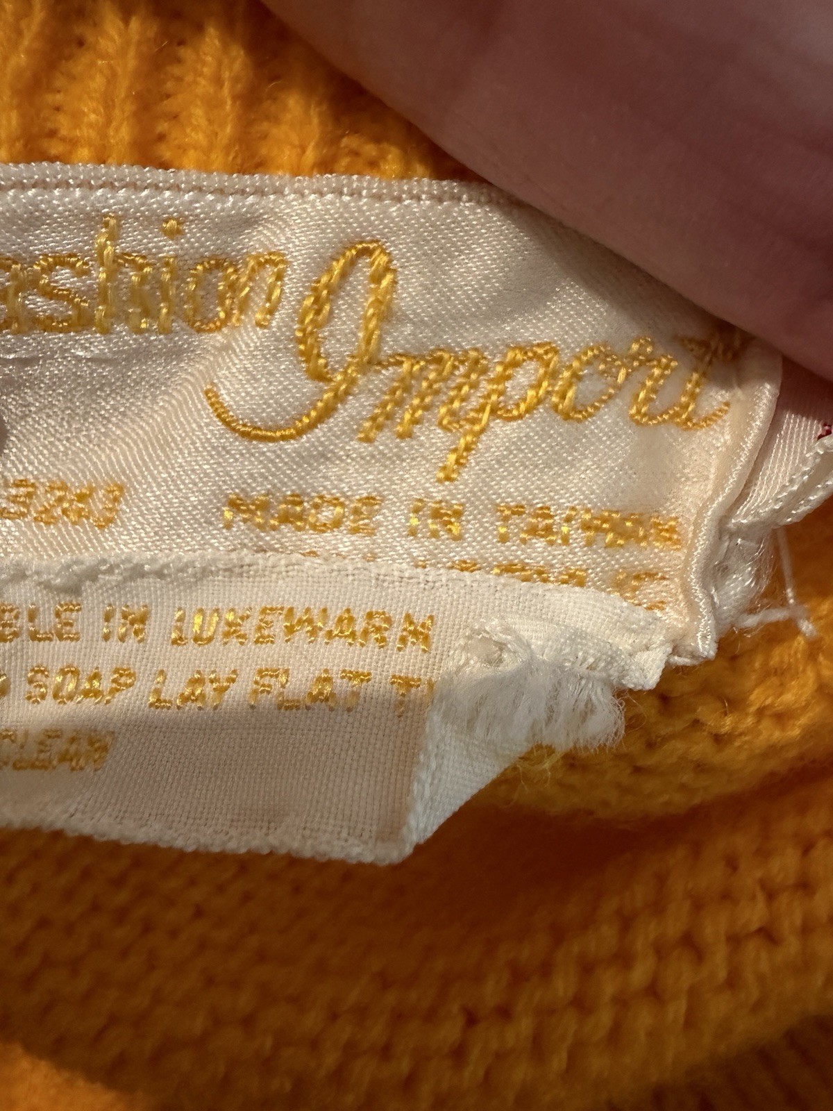 Women’s Vtg 70’s 80’s Cardigan Gold / Yellow Size Small Sweater Uniform