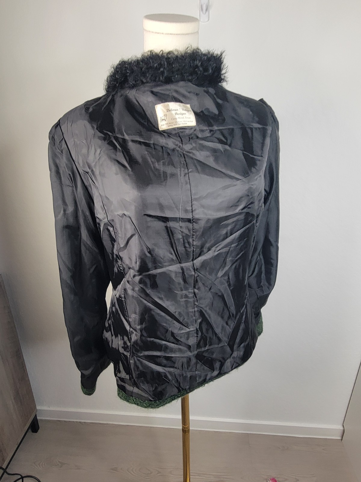Dolores’ Unique Designs Mohair Jacket Blazer Made in Texas Mohair Clothing