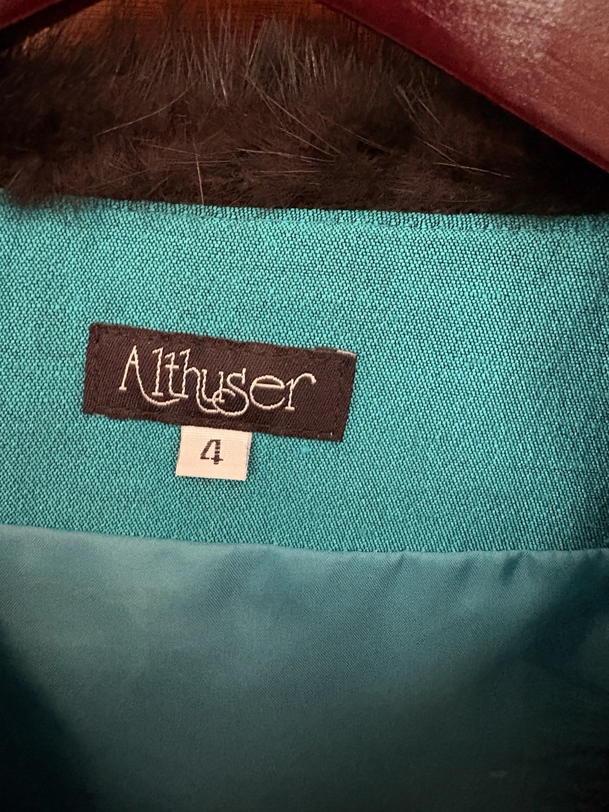Vintage Althuser Dress And Jacket