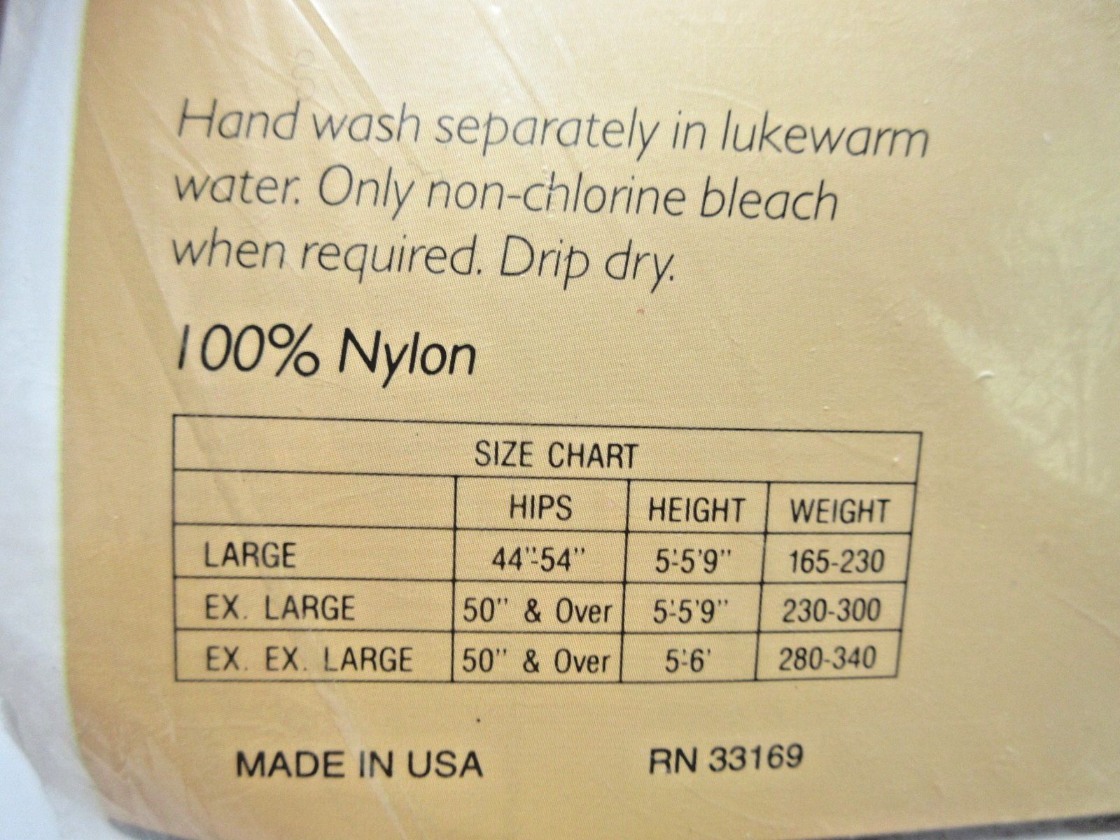 BIG MAMA Pantyhose Lot of 10 Pairs XL 220-275 lbs. + XXL 250-310 lbs. Vintage