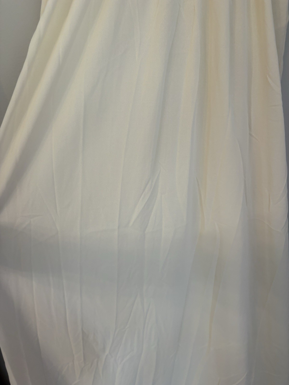 Vtg Scott Barrie BARAD 60s 70s Nightgown MCM L Large RARE Gown Plunging V Neck