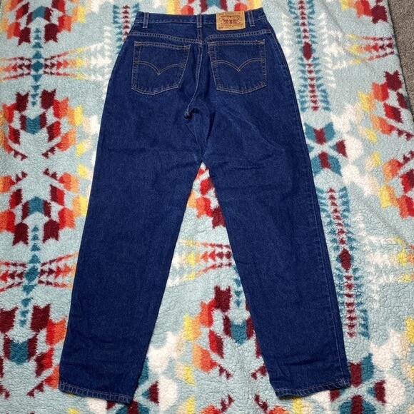 Levi’s vintage relaxed fit tapered leg 550 jeans 12 usa made
