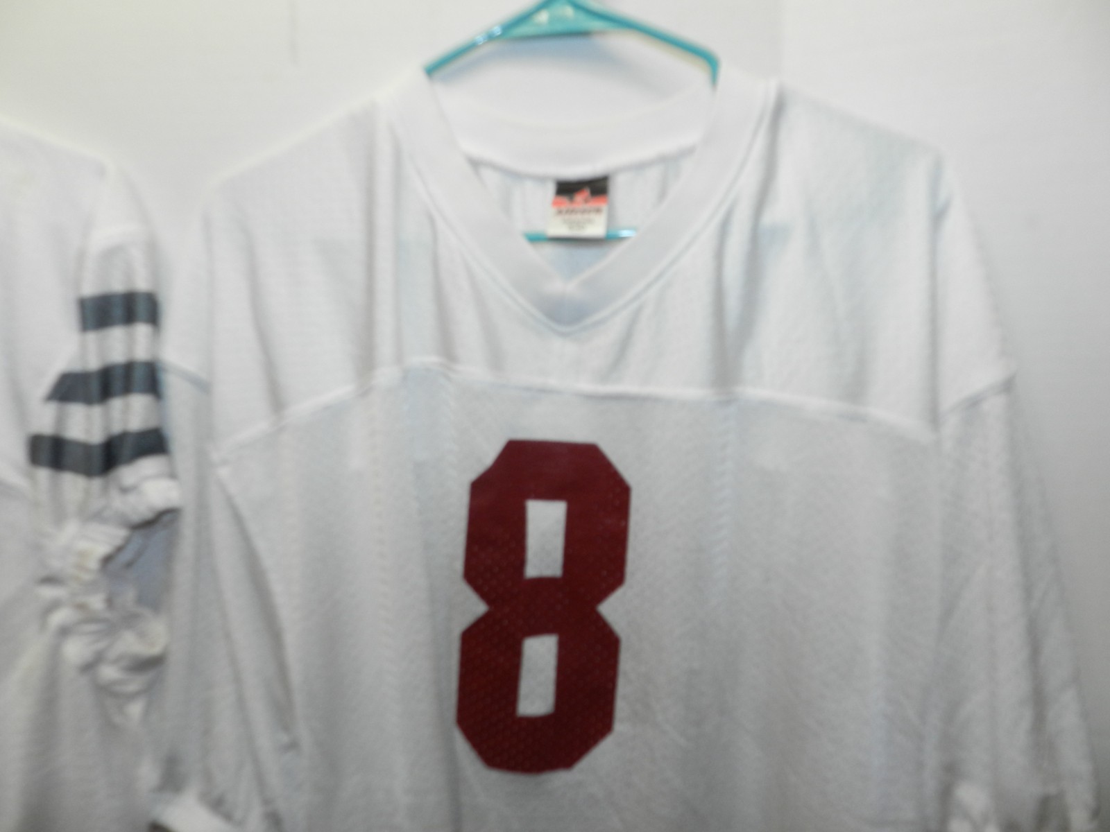 VTG 90’s – ADIDAS & ALLESON (LOT 0F 2) MESH PRACTICE FOOTBALL JERSEYS (L & XL)