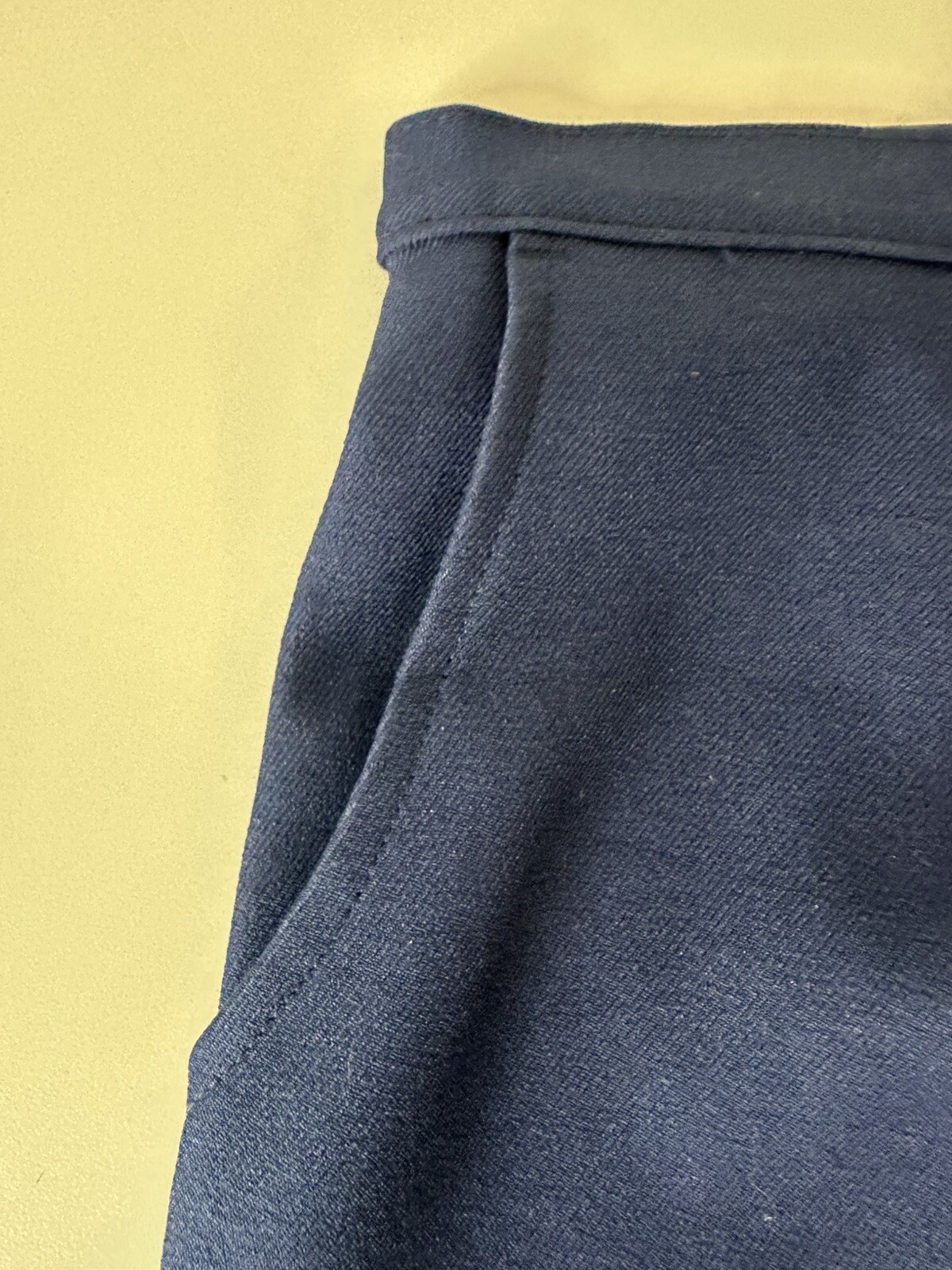 Vintage Levis Bend Over Blue Skirt Size 38 WPL 423 Made In USA