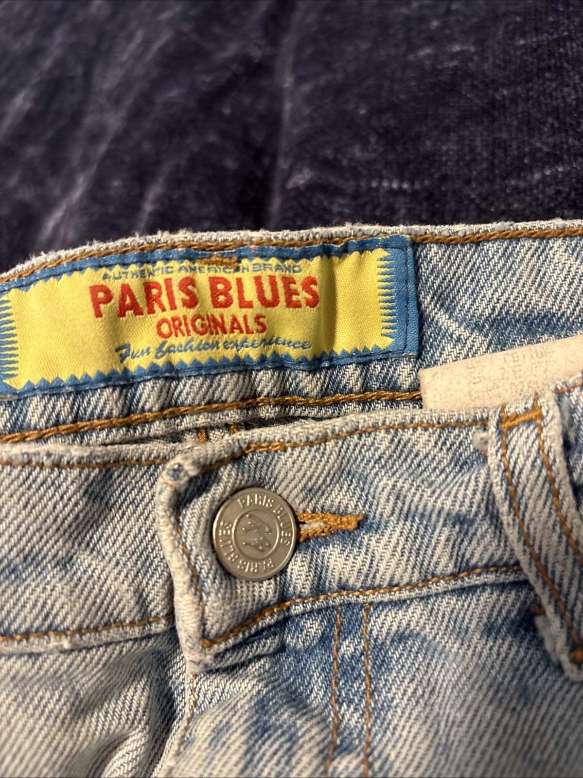 Vintage 90’s Y2k Jean Shorts Paris BluesDenim Short Shorts Paris Blues Size 2
