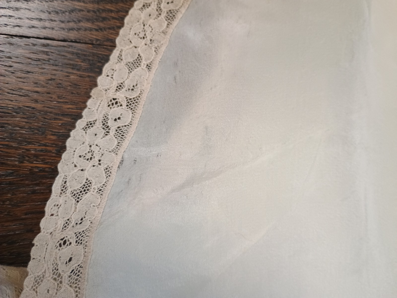 Vintage 20’s/30s Blue Silk & Lace Tap Pants Lingerie Blue XS