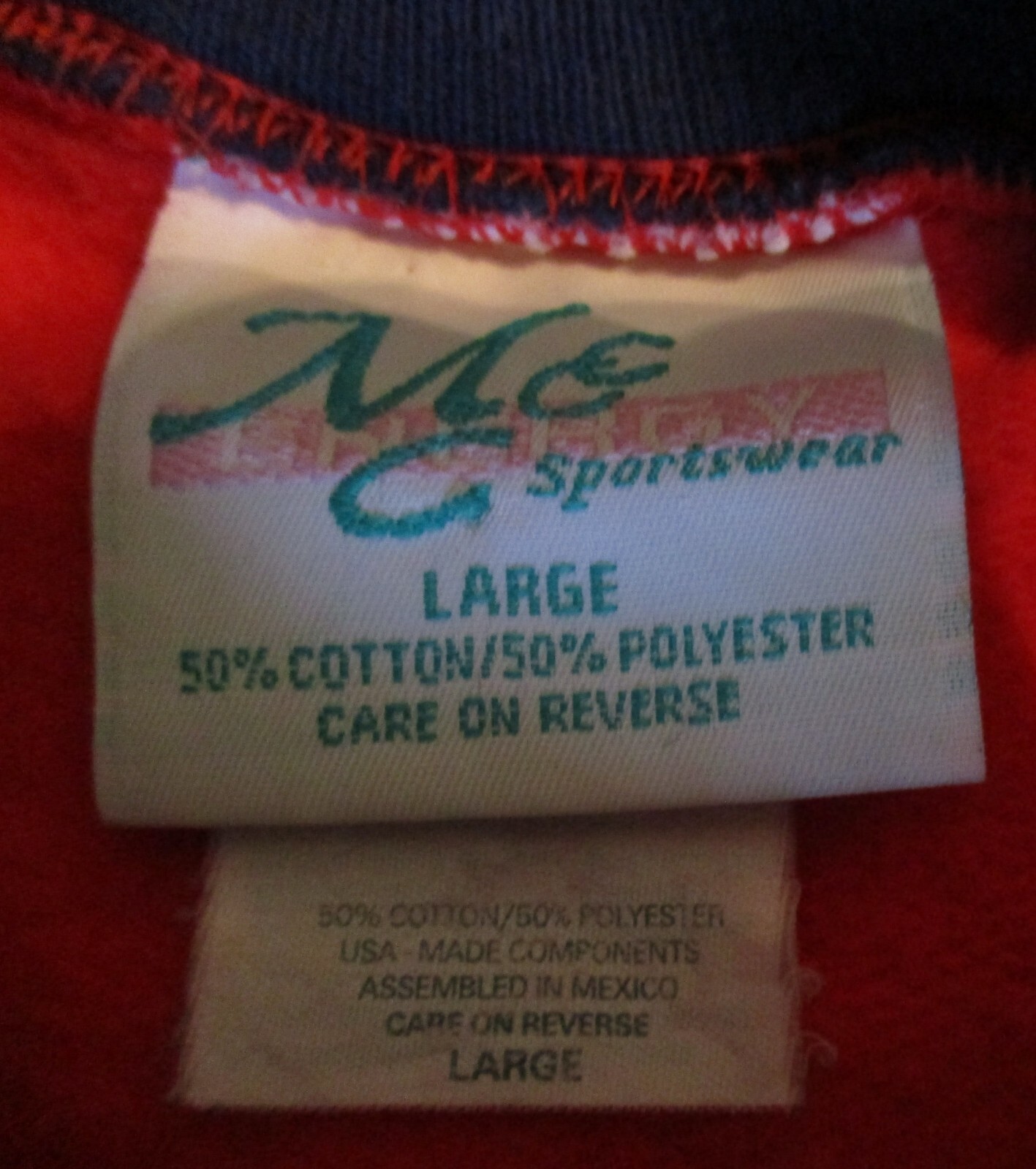 Vintage Y2K Millenium 2000 USA Womens Sweatshirt L Large M&C Energy Sportswear