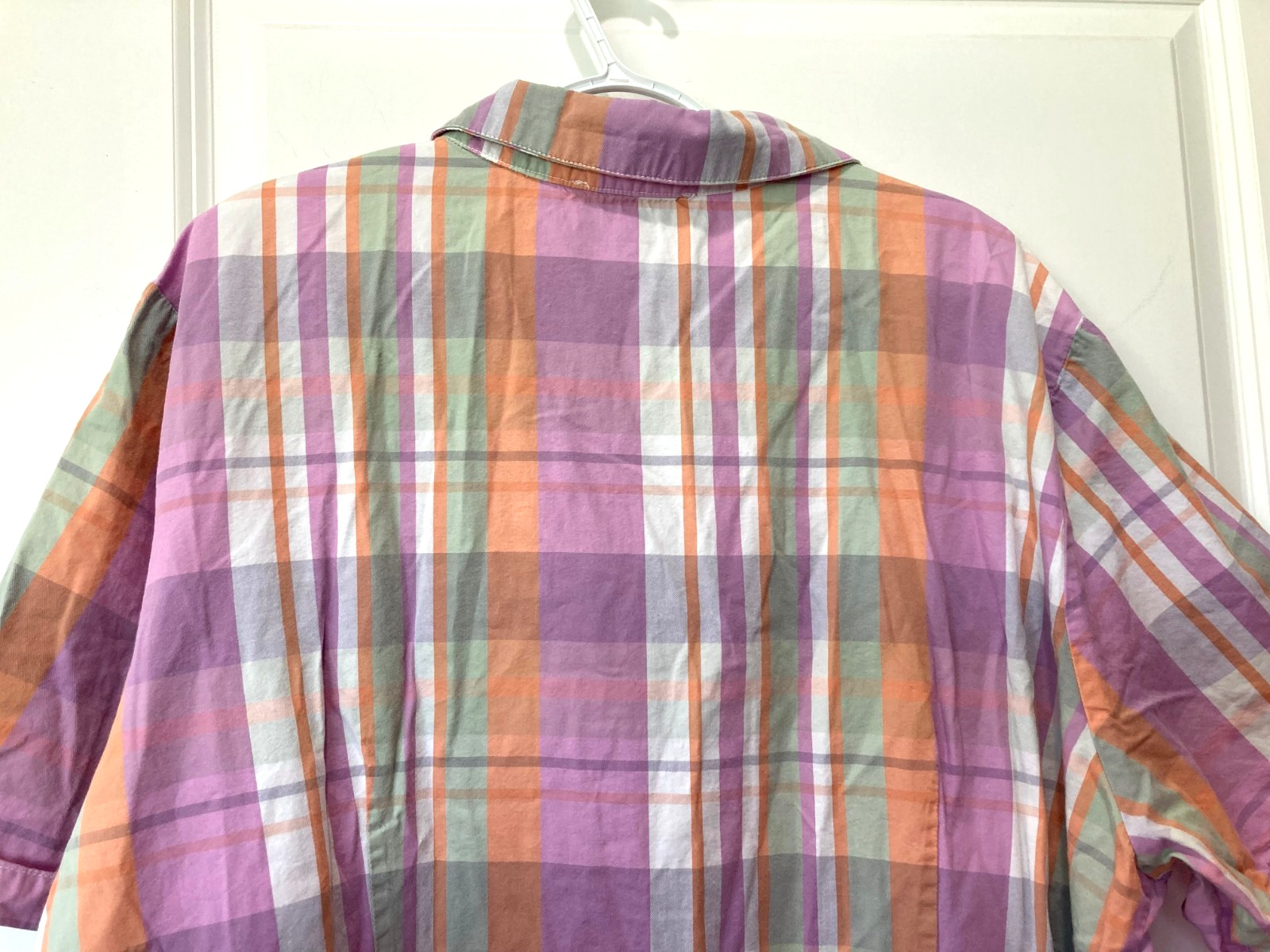 Vintage Ellen Orton 3X Housecoat Duster Button Front Lounger Vermont Grannycore