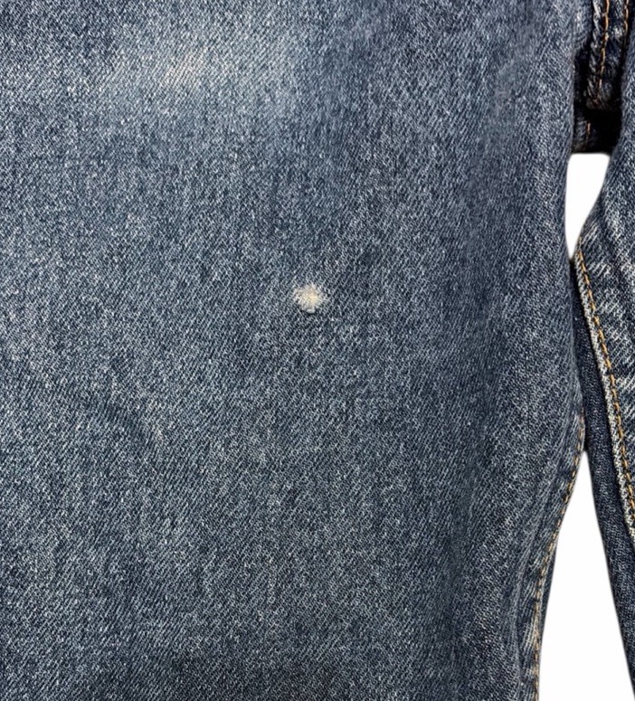Vintage Levis 505 0217 Red Tab Blue Jeans Denim Fades Raw Hem 30×29 USA Made 80s