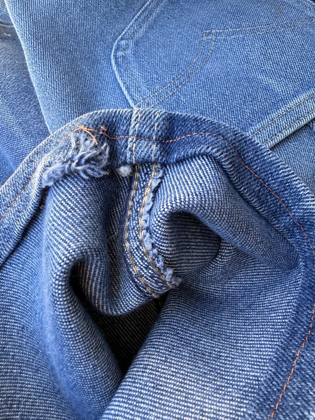 Vintage 60s 70s Levi’s Orange Tab Jeans Straight Leg Woman’s 30×27”