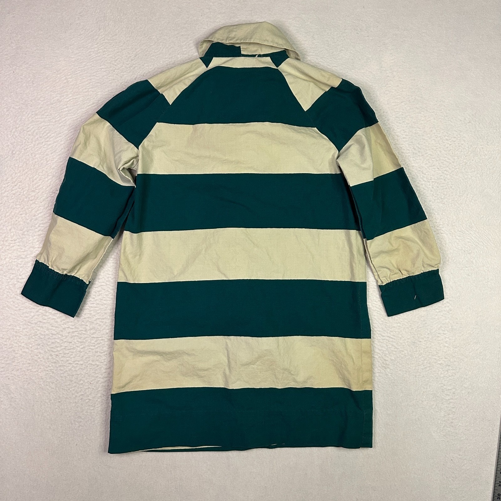 Vintage 60s 70s Marimekko Striped Design Research Dress Heavily Worn Collectors