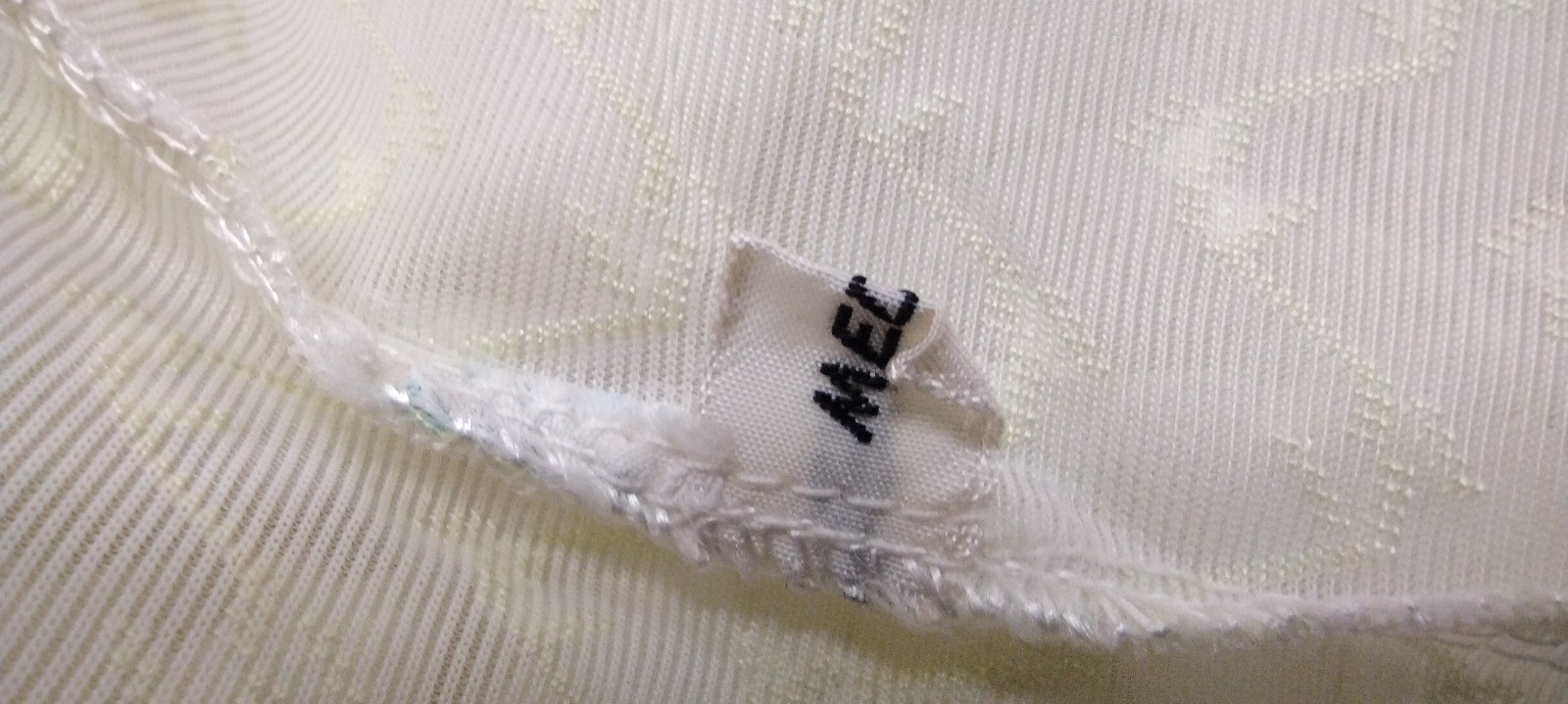 Lace Skirt Slip Chartreuse 50s Nylon Sheer On Mint White Lace Medium VINTAGE