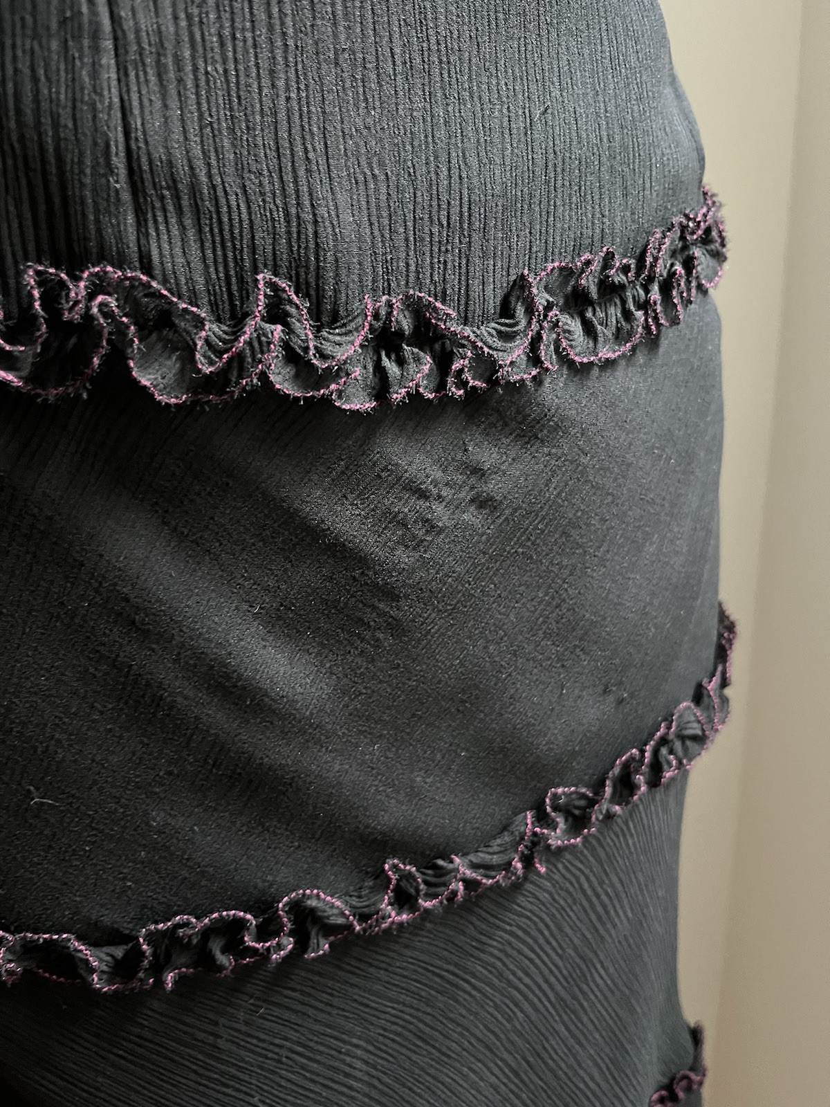 Vintage Silk Nicole Miller Y2K Dress XS