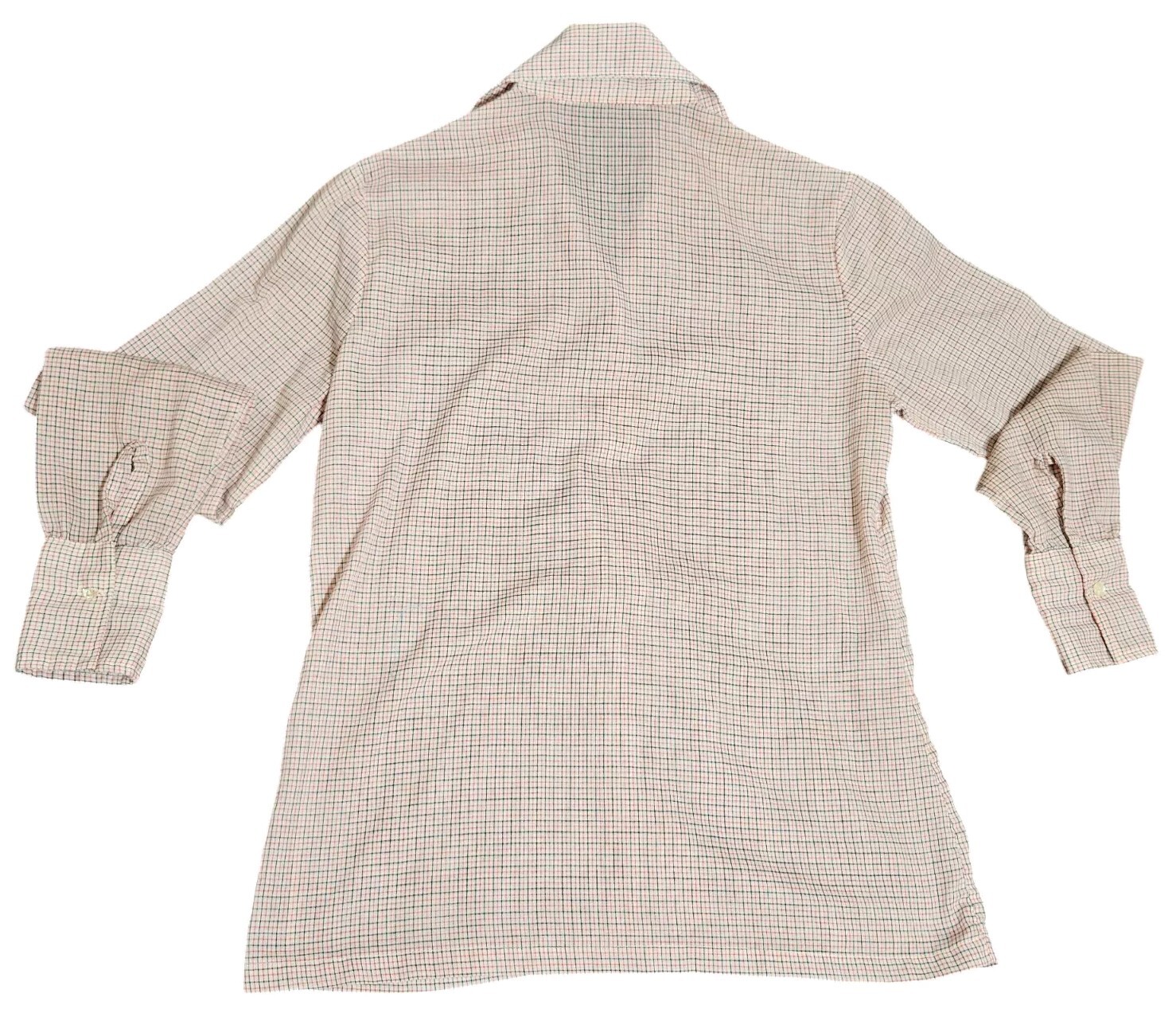 Vintage Ship N Shore Plaid Western Blouse Womens 12 Button-Up Red Black White