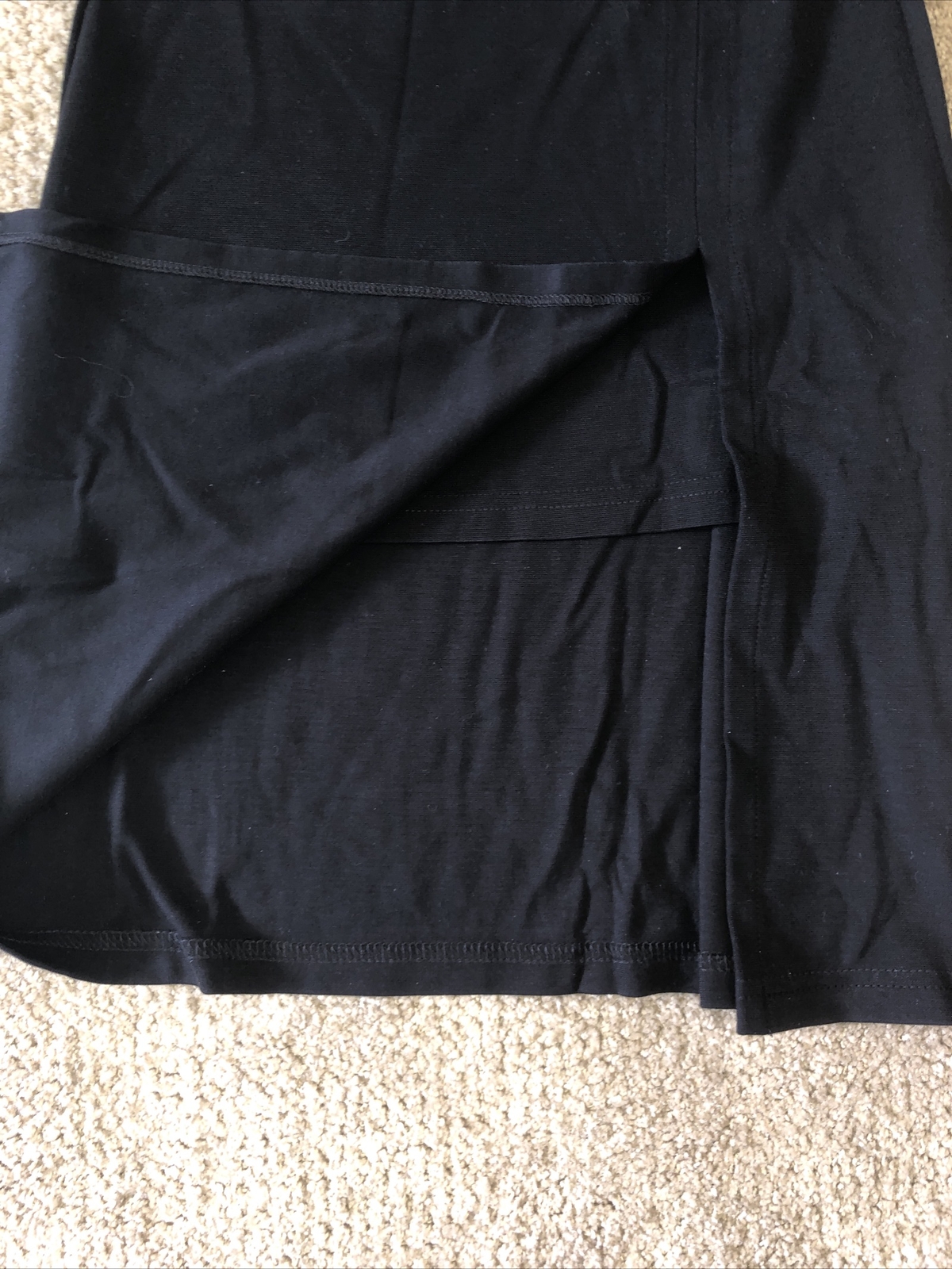 “A Byers” Pencil Skirt Vintage Bodycon Big Front Slit Size S NWT USA Runs Small