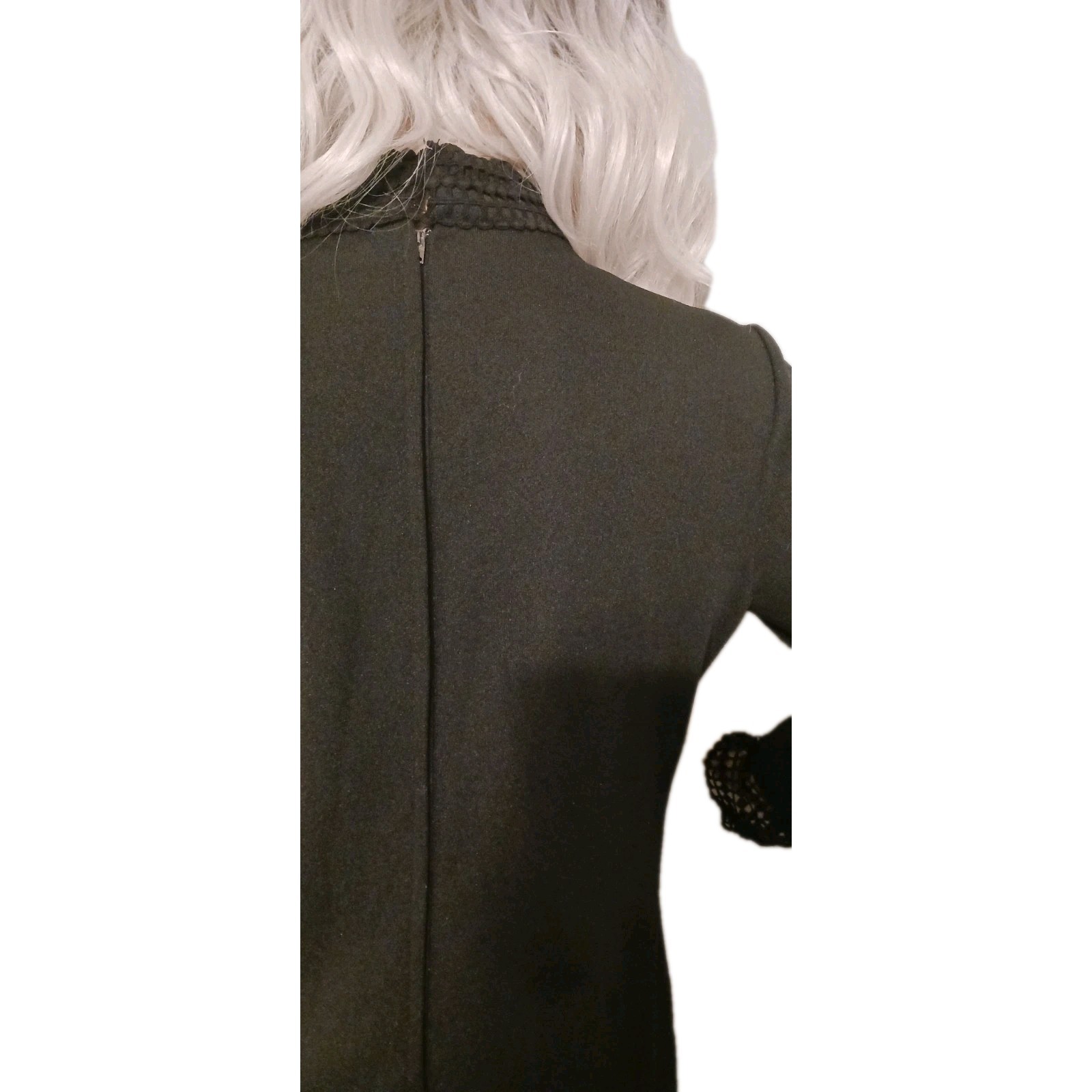 vintage black dress 60s/70s