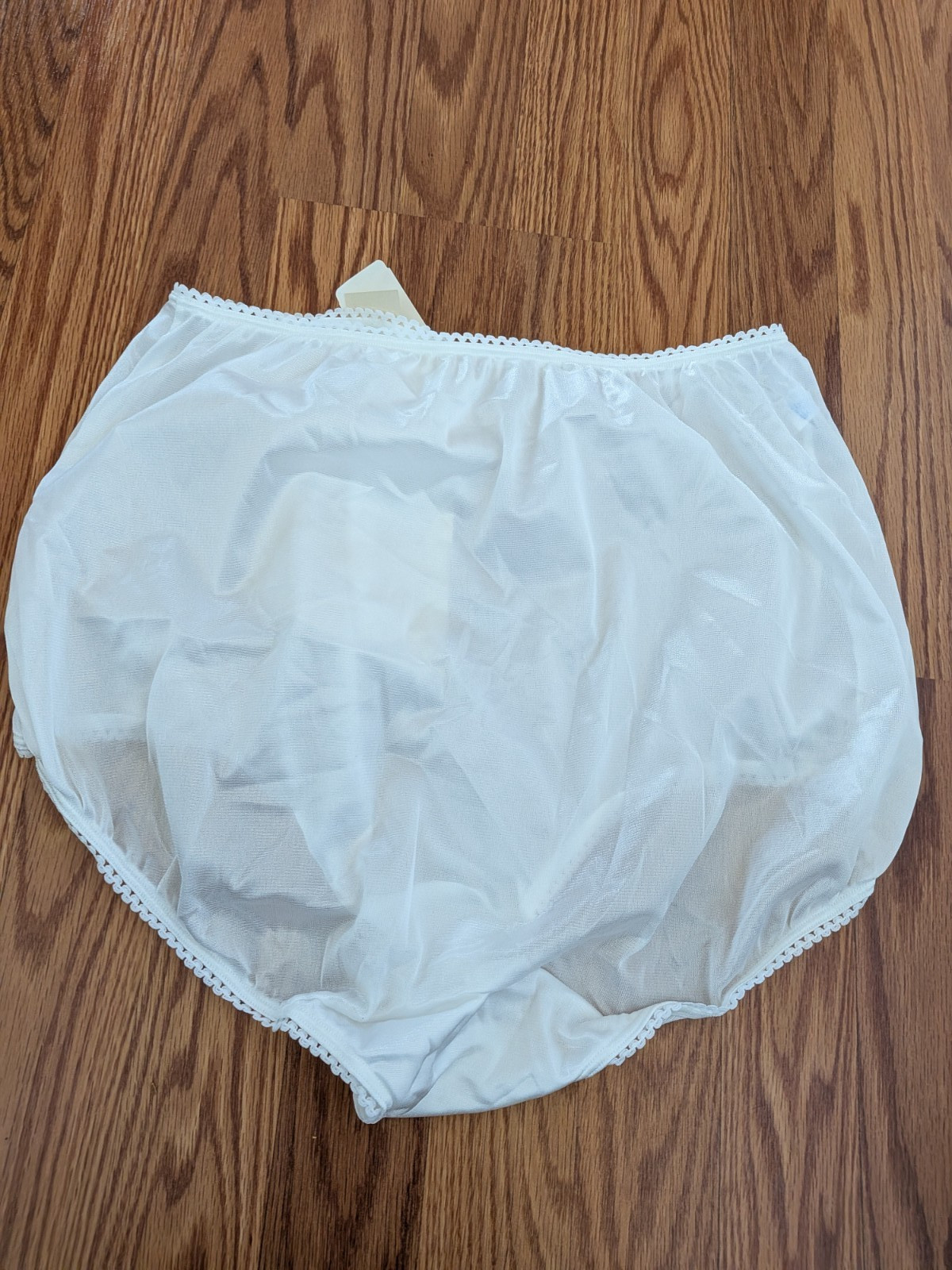 Vintage Warner’s Perfect Measure Nylon Brief panties granny Size 10 white