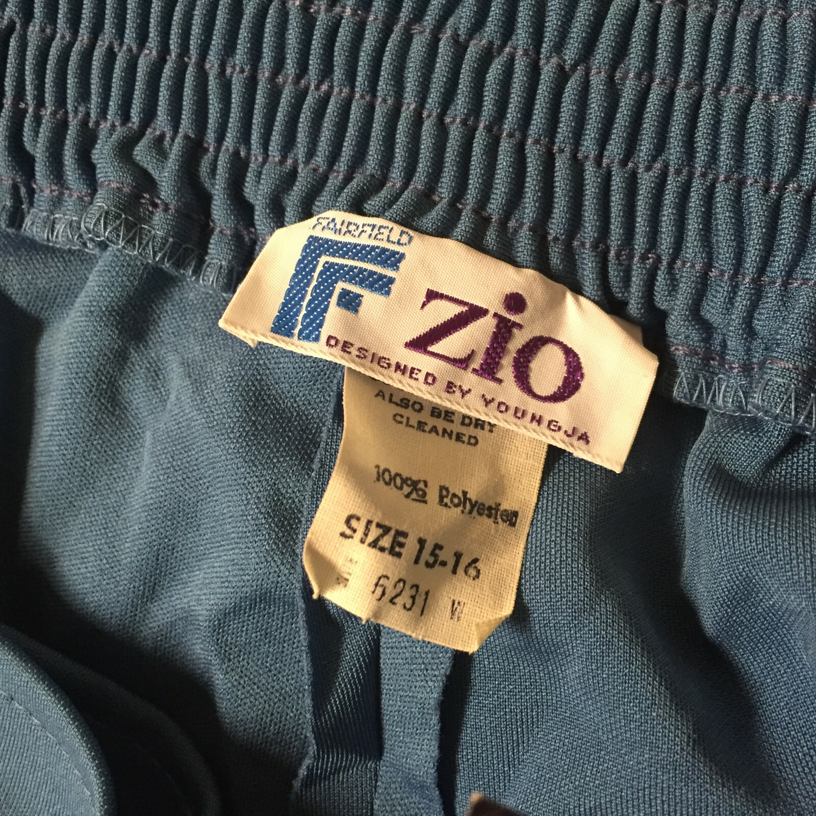 NOS Deadstock Vintage 70s 80s Fairfield Zio Two Piece Jump Suit Pants Shirt Jack