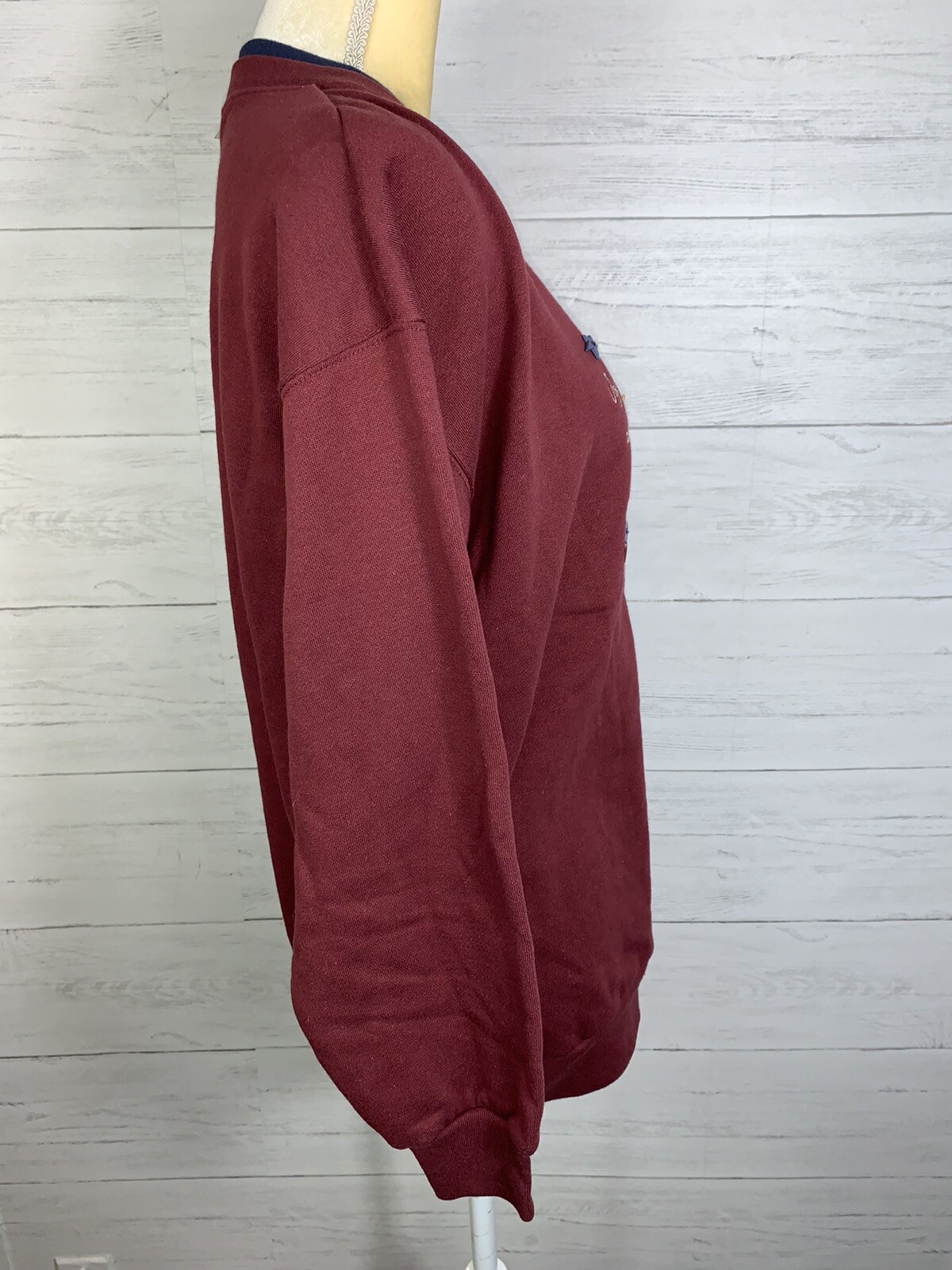 vintage MC Energy Sportswear Holidays Crewneck sweatshirt size medium petite NWT