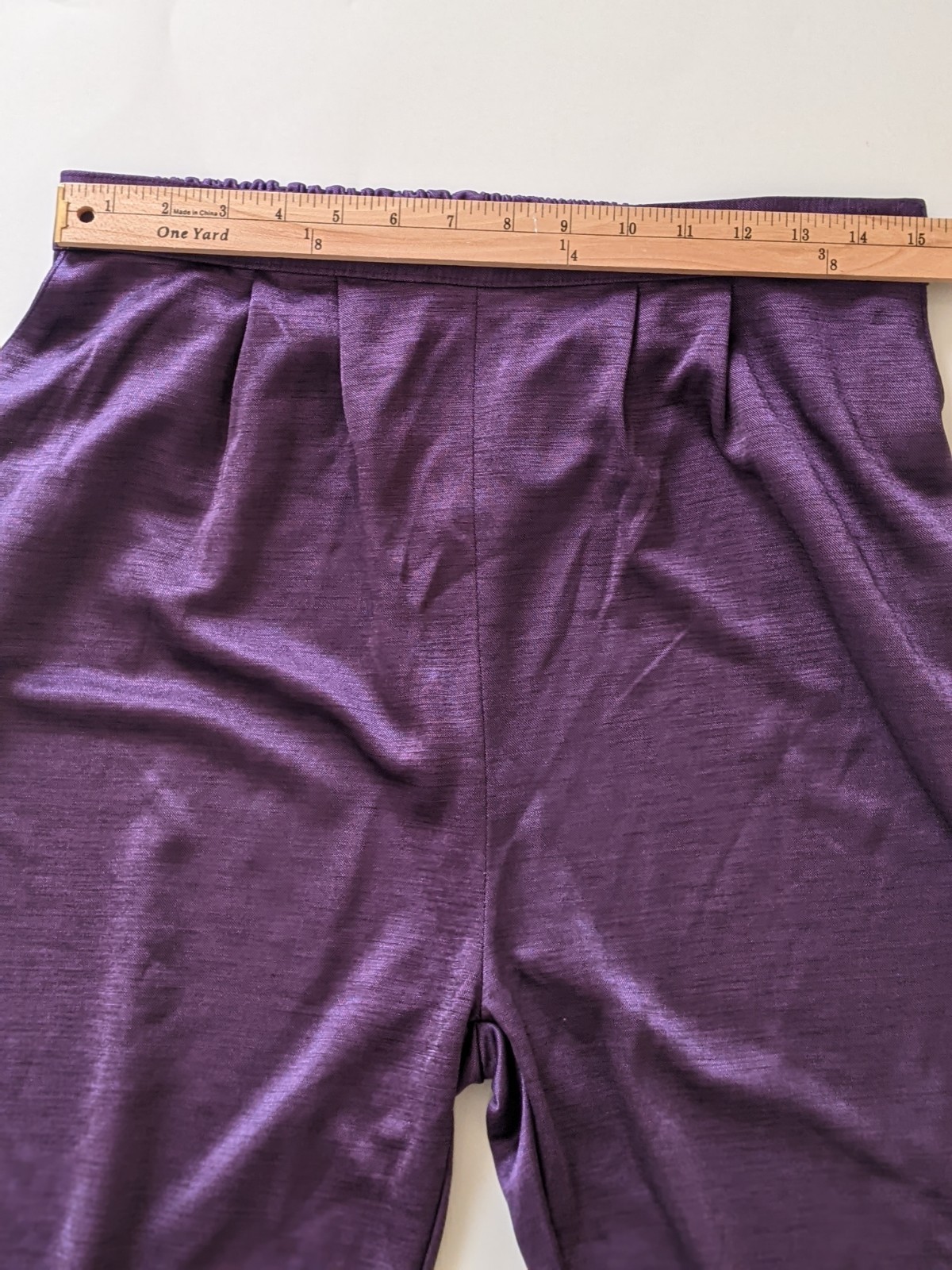 Vintage 1980s Korean Purple Pant Set Seoul Olympic Polka Dot Dolman 2 Piece