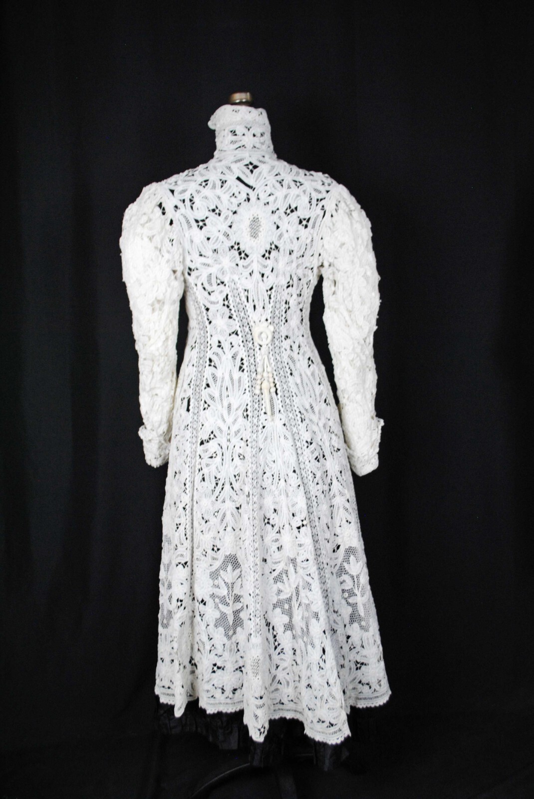 EDWARDIAN BATTENBURG TAPE LACE COAT 1908