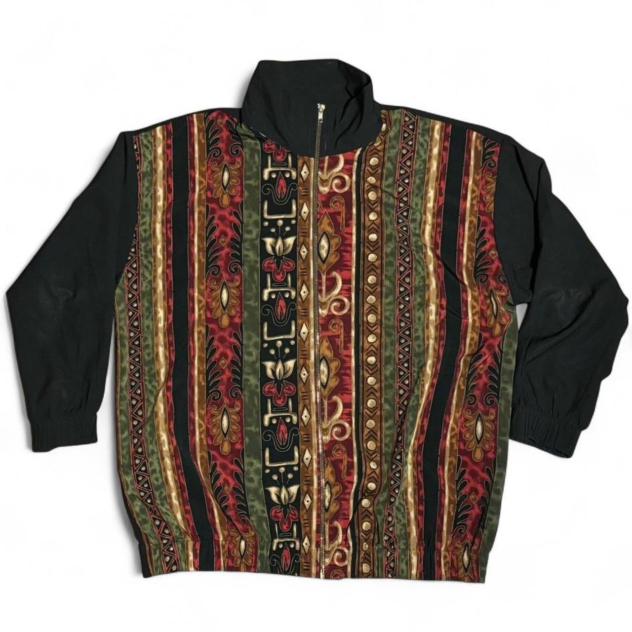 Vintage Silver Threads Tapestry Jacket 🔥🖤✨