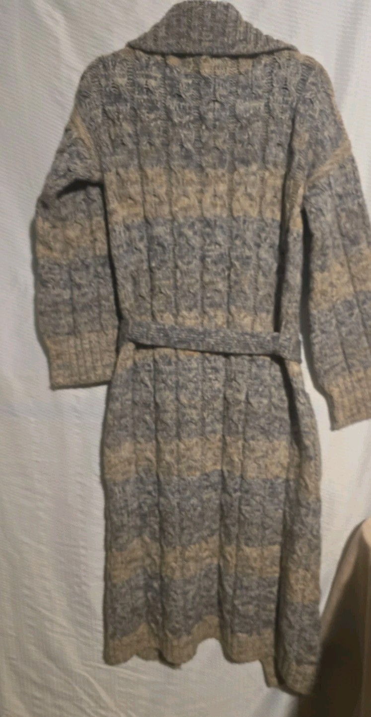 Vtg PorterHouse Regina Porter Long Sweater Wool Womens M HEAVY WARM Thick Chunky
