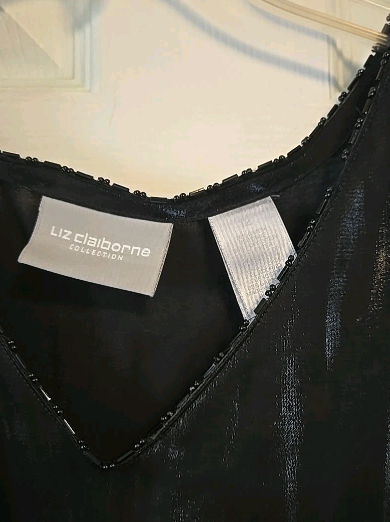 Calvin Klein Collection 1990s Black Neru Jacket 12-Skirt Sz 8-shell 12 Ensemble