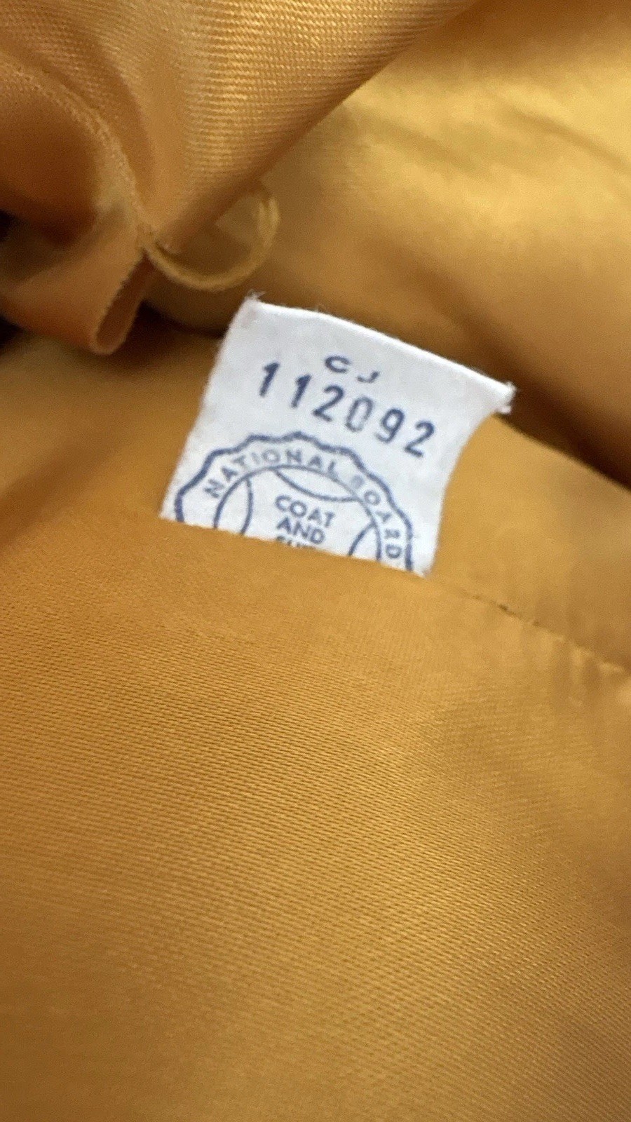 VTG 60s Mustard Yellow Wool Turnlock Swing Coat Coach Bonnie Cashin Style MCM