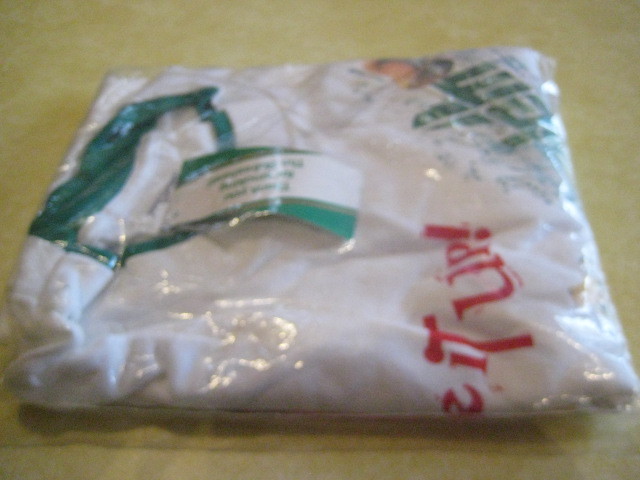 VTG.1990’s (USA) „SALEM MENTHOL CIGARETTES” Size XL Green-Trimmed T-Shirt (NIP)