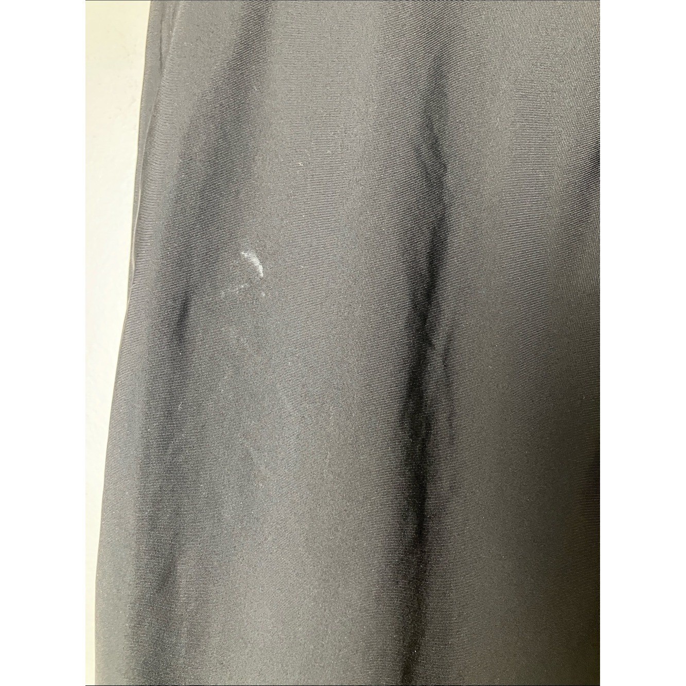 Retrology Nylon Black Pull On Pants Tie Waist Size XL
