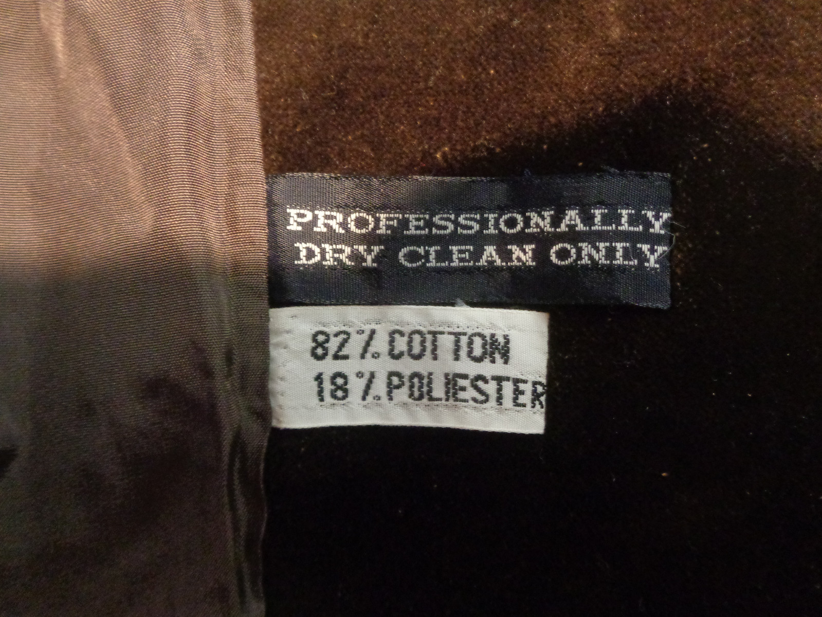 // Vintage Roth Le Cover Sport Brown Cotton Blend Coat w/ Belt size 10
