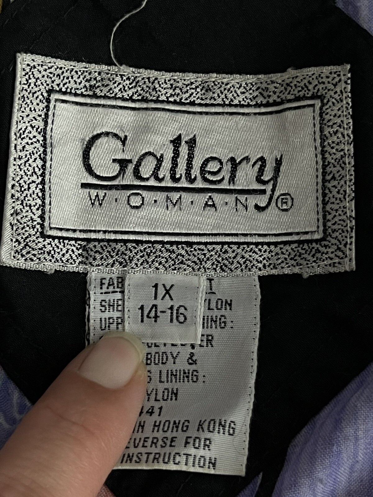 Vtg Gallery 80’s-90’s Retro Neon Winter Down Ski Jacket Women’s Size 1X (14-16)