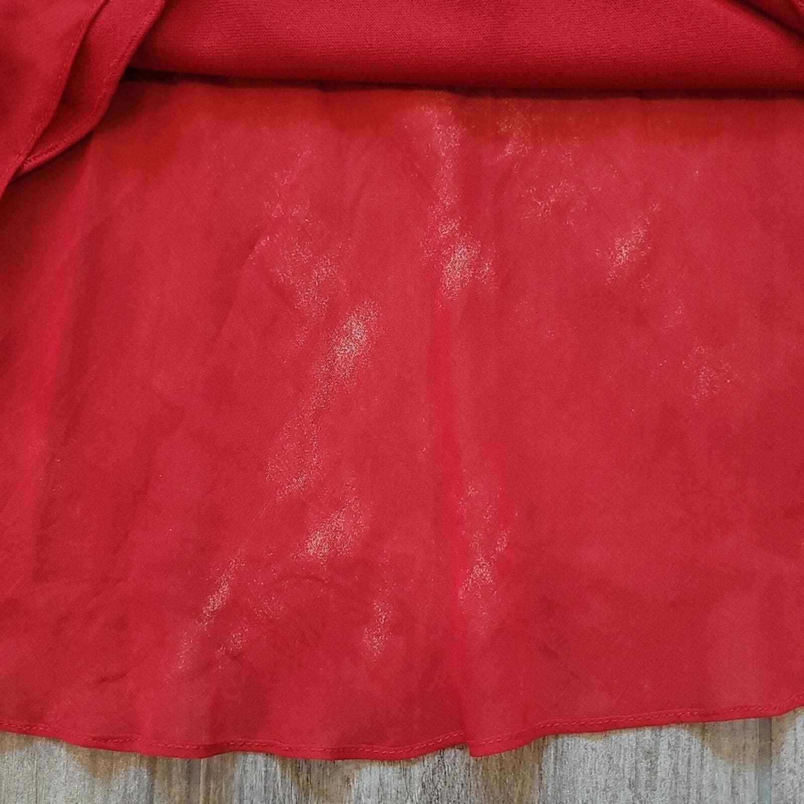 Joseph Ribkoff Dress Size 8 Vintage 90’s Red Spagetti Strap Y2K Retro Date Night