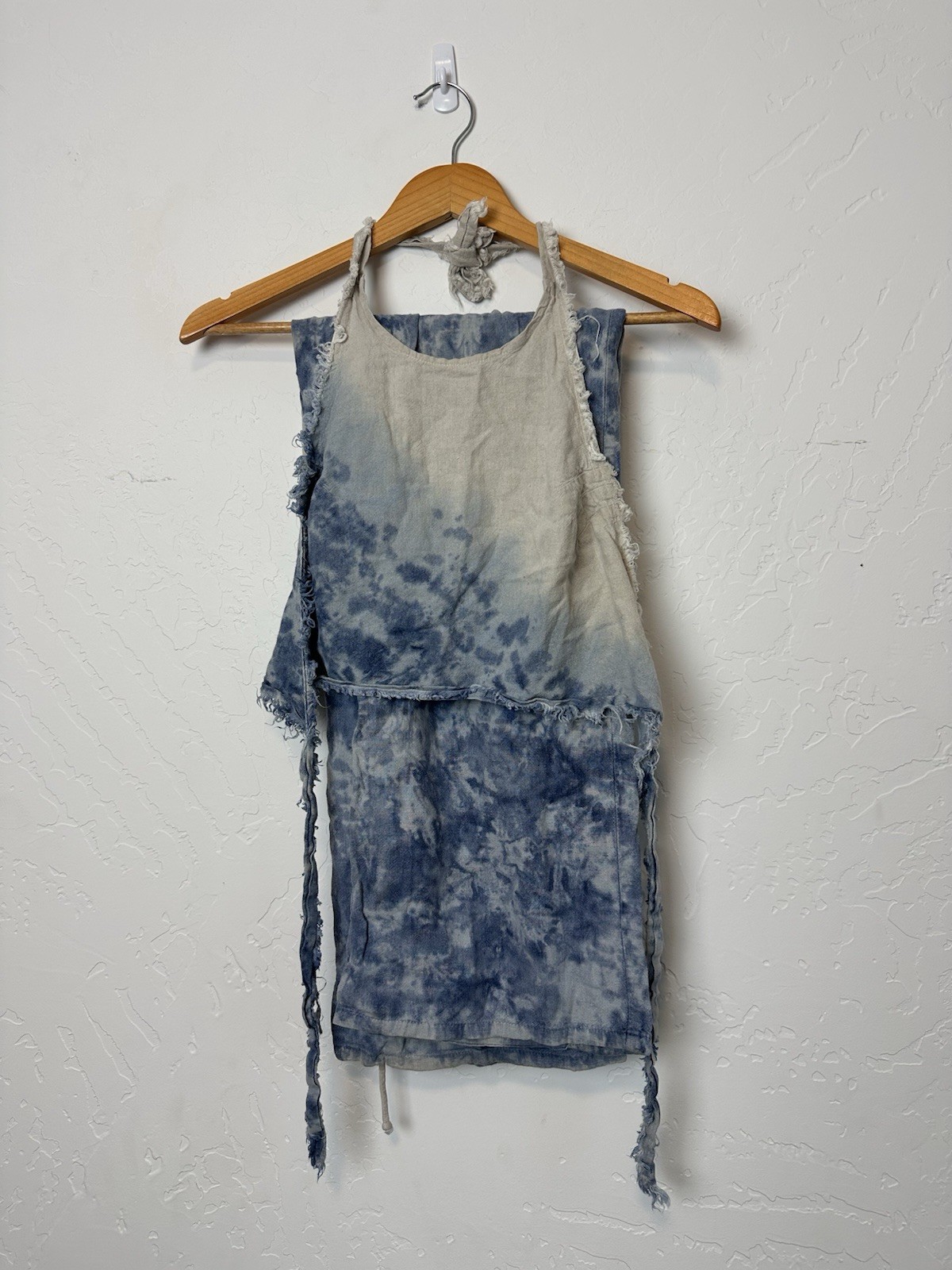 Xoxo In America And Abroad Linen Set Halter Top And Bottoms