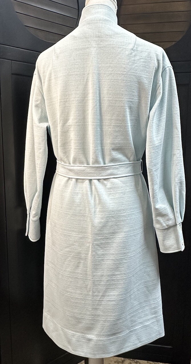 Vtg 1960s Nardis of Dallas Polyester Double Knit Dress Shift Dress Mod Size 12